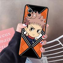 Jujutsu Kaisen Card Funda dėklas, skirtas Xiaomi Mi 11 Lite 5G NE 11T Pro 10T 9T Note 10 12 12X 12S Itin minkštas silikoninis telefono dangtelis Mi Note 10 Pro black