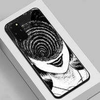 Kawakami Tomie Horror comic Tempered Glass case for Samsung Galaxy A50 A60 A70 A21 A31 A51 A71 A81 A91 4G 5G A50S A70S M40 M80S A50