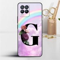 Case For Realme 8 C21y GT Neo 2 3 8i C21 7 C11 6 C12 C35 C3 GT 9 Pro C12 Master Funda Phone Cover Pink Letters M S R Realme 8i black