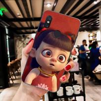 Nezha Velnio Berniuko telefono dėklas Xiaomi Mi 11 10 A2 A2lite A1 9 9SE 8Lite 8explorer F1 Poco M3 X3 Pro Fundas Cove xiaomi11xpro
