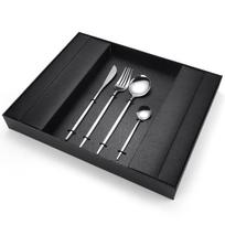 Stainless Steel Cutlery Set of 24 Household Knife Fork and Spoon Gift Box Set Explosions Portugal