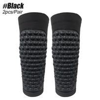 1 Pair Soccer Shin Guards Shin Pads, Calf Compression Sleeve  Pads, Calf Protective Gear Soccer Equipment L juoda