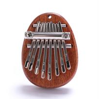 Nykščio pianinas 8 klavišų mini kalimba išskirtinis pirštų pianinas nešiojama marimba muzikinis pakabukas dovana 8 klavišų klaviatūra muzikinis instrumentas Russian Federation gray
