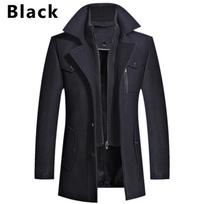 Pavasario naujos mados striukės vyrams Trench paltas vyrams Verslo laisvalaikio plonos vyriškos striukės Veste Homme Chaquetas Hombre M juoda