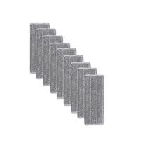 Replacement Microfiber Washable Spray Mop Dust Mop Household Mop Head Clean 9pc pilka spalva