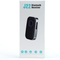 Bluetooth Adapter Car, Upgraded Bluetooth 5.0 Noise Reduction Aux, 16H Standby  Aux for Car Audio System, Headphones, Speakers, Home Stereo Systems 5.8*3.4*1.2cm juoda/sidabras