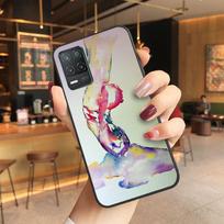 watercolor painting ballet girls shell Phone cover For oppo Realme 8Pro 6 6i 7pro 9i 9pro C11 C21Y C21 C25Y C25S C3 Q3S XT Cases Realme 6