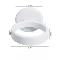 Hair Dryer Holder Perforation-free Bathroom Hair Dryer Holder Wall Hanging Shelf Hair Dryer Holder Bathroom Air Dryer Holder 9*2*7.5cm juoda