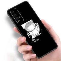 Sad Anime Kawaii Girl Aesthetic Silicone Phone Case For Xiaomi Redmi Note 11 10 9 8 Pro 11T 10T 10S 9S 8T 9 9A 9C 9T Black Cover Redmi 8 gray