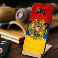 Xiaomi POCO X4 9T 11T 10T M4 Pro 5G MI 11 lite M3 X3 NFC F4 GT F3 Armėnija Armėnų Vėliava Telefono Dėklas Išmanusis Telefonas Juodas POCO X4 NFC
