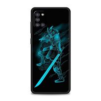 Phone Case For Samsung Galaxy A12 A52 A51 A32 A21s A71 A31 A32 A02s A72 A41 A22 Cover Celular Funda Samurai Japan Ghost Art Samsung A02s
