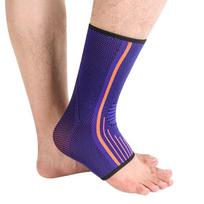 Sport Ankle Support Protector Compression Ankle Brace Cotton Comfort Anti Sprain Basketball Football Foot  1 Piece XL oranžinė