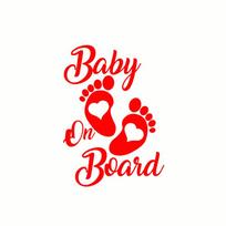 Car Sticker 3D 12.7CM*17.8CM Baby On Board Decals 3D Stickers on Car Reflective Motorcycle Car Styling 1pcs