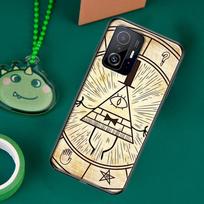 Pyramid Eye Symbol Case For POCO F5 X5 X3 Pro X4 F4 GT F3 M5s C40 Cover For Xiaomi 13 12 Lite 11T 12T Pro 12X POCO X5 beige