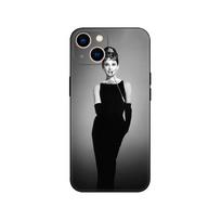 Black Tpu Case For Xiaomi mi 12 S X 11lite NE 11i 11T Pro Redmi 10A 10C Note 11Pro 4G 5G 11S Cover Hepburn Marilyn Monroe xiaomi mi 11i white