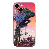 Juodas TPU dėklas Samsung Galaxy A50 50S A30S A10 A01 A11 A21S A31 A41 A51 A71 dangtelis Shanhaijing iliustracija Samsung A01