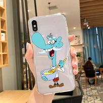 Chowder TV Cartoon Phone Case For iPhone 11 12 Mini 13 14 15 Pro XS Max X Plus SE XR Transparent Shell iPhone15plus