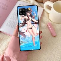 Genshin Impact Sexy Cute Girl Phone Case For Samsung Galaxy A54 A34 A14 A13 A53 A33 A73 A51 A71 A12 A22 A32 A52 A72 A52S Samsung A11 white