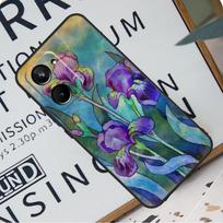 Irises Painting For Realme 12 Pro Plus 9 10 11 GT5 C51 C31 C67 C55 C53 C35 C33 C30 C21Y C25s GT Neo 6 Case Realme GT5 blue