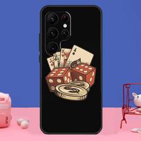 Las Vegas Casino Poker Case For Samsung Galaxy S24 Ultra S23 S22 S21 S20 FE Note 20 S8 S9 S10 Note 10 Plus Cover Galaxy S10 Plus