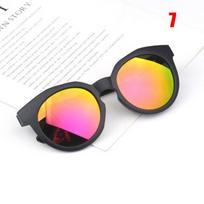 Parduodami mergaičių akiniai nuo saulės šviesą atspindintys berniuko lauko UV400 akiniai spalvingi veidrodžiai šešėliai akiniai vaikams vaikams 7 pink