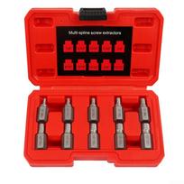 Hex Head Extractor Damaged Broken Bolt Screw Extractor Set