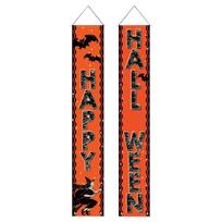 Halloween Decorations Outdoor - Creepy Cloth October Witches Front Porch Banners For Halloween Porch Decor One Size