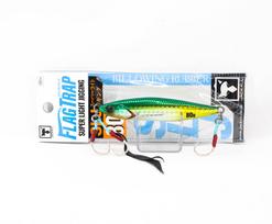 Jackall Metal Jig Flag Trap 80 grams Green Gold Hara Glow (2092)