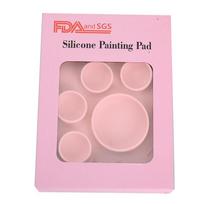 60*40cm Large Silicone Painting Pad Students Graffiti Drawing Board Oil Painting Board Clay Mat for Painting Art Clay rožinė