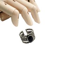 Personalized 925 Silver Ring Vintage Thai Silver Multi-Layer Oil Drop Open Ring Ring, Jewelry Jewelry Women'S adjustable