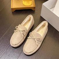 fashion New Shiny Ballet Shoes Fashion Shallow Slip On Women Flat Shoes Ladies Casual Outdoor Ballerina Shoe womens shoes  loaferswomen 35 smėlis