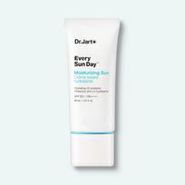 DR. JART+ Every Sun Day Drėkinantis Saulės Kremas SPF50+ PA++++, KBeauty, Korėjos Kosmetika, mėginys 30 ml white