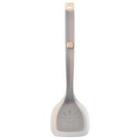 No Odor Heat Resistance Cooking Silicone Silent Stir-Fry Kitchen Spatula Kitchen Gadget Frying Spatula chaki