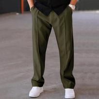Cargo Pants For Men Baggy,Men's Parachute Cargo Pants Lightweight Pants Drawstring Loose Fit Hiking Casual Pants L armijos žalia spalva
