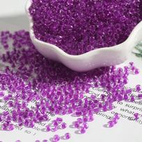 450G Spalvoti viduje Krištoliniai Skaidrūs Čekiško stiklo Karoliukai Sėklų Tarpiniai Karoliukai DIY Drabužių Siuvimo Dekorui 2mm 30000pcs violetinė