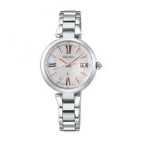 [Seiko laikrodis] Rukia Grow SSQW081 Moteriškas sidabrinis