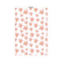 Clay Transfer Paper Flower Leaf Butterfly Transfer Paper Water Soluble Transfer Paper for Clay Earrings Jewelry Making 27 white