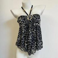 Aesthetic Vintage Halter Collar Hang Neck Crop Tops Fashion Sweet Loose Halter Backless Vest Women New Design Thin Sexy Sleeveless Chic T-Shirts S juoda