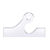 Handle Cut Template with Handle Double Sided Lamination Easy-Tailoring Clear Curves Labor-saving Handle Cutting Template Household Supply C