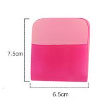 Anti-scratch TPU gumos valytuvas vinilo plėvelei, stiklų tonavimo valytuvas, vandens ašmenys, grandiklis, langų tonavimo įrankiai, automobilio PPF valytuvas, atrama 6.5CM pink