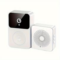 1 Wireless Doorbell Camera, Smart Visual Doorbell Home Intercom HD Night Vision WiFi Rechargeable Security Doorphone balta