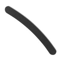 Eurostil Unas Lima Acolchada Curva 175mm Negra Pack 12un