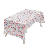 Rectangle Tablecloth Happy Birthday Star Print Disposable Table Cloth Kids Birthday Party Baby Shower Wedding Home Decor 137 x 274cm 1pc