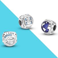 3 Different Patterns Suitcase Plane and Earth Bead Fit 925 Original Chain Charms Bracelet Diy Support Droshipping Wholesale