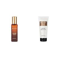 Bella Vita Luxury OUD PARFUM Intense Unisex OUD WHITE Perfume Body Lotion for Nourishing Hydrating Soft SuppleHealthy Skin , 200 Ml