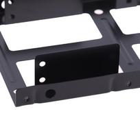 Stalinio kompiuterio 2.5–3.5 kietojo disko dvigubo darbalaukio SSD tvirtinimo kronšteino vidinis adapteris black