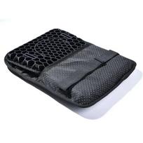 Motociklo korio gelinė sėdynės pagalvė 3D tinklelio audinys Komfortas, slopinantis, sugeriantis slėgį, motociklo palengvinantis kvėpuojantis sėdynės pagalvėlė