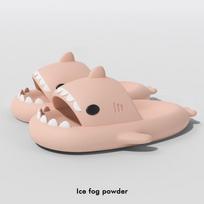 fashion Shevalues New Thick Bottom Shark Slippers Women Fashion Platform Shark Beach Shoes Summer Multicolor Home Bathroom Shark Slides 36-37(22.5-23cm)