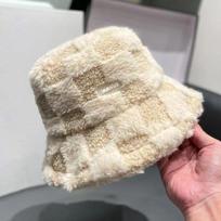 Merino vilnos žvejo kepurė moteriška žieminė korėjietiško stiliaus šimto madinga mažo puodo kepurė laisvalaikio šilta paminkštinta kepurė one size fits all tamsiai ruda spalva