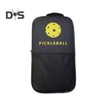 „Pickleball“ raketės krepšys, nešiojamas „pickleball“ irklentės apsauginis krepšio su užtrauktuku laikymo laikiklis stalo teniso irklentės dangtelis kelionėms juoda